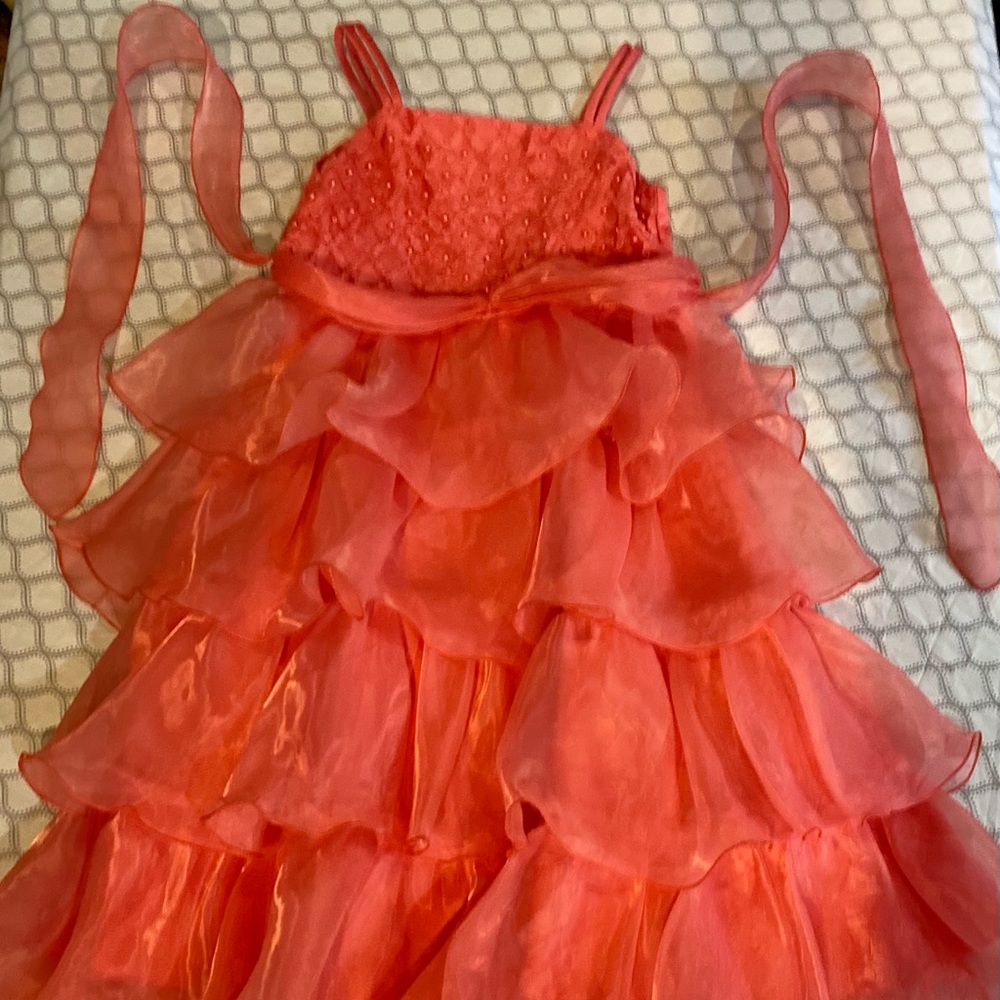 Ritchie House Girl’s 8/9 Layered tulle dress